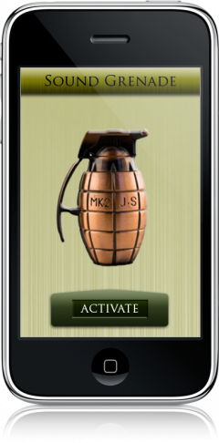 Sound Grenade no iPhone