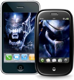 iPhone e Palm Pre - Alien-style