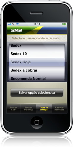 brMailPro no iPhone