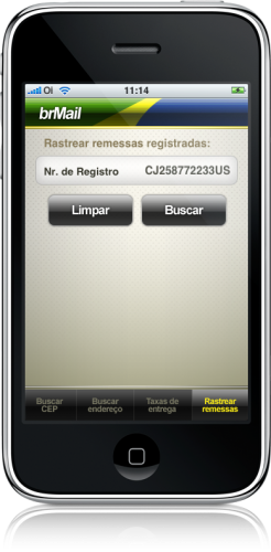 brMailPro no iPhone