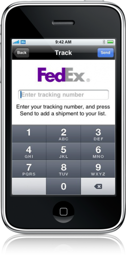 FedEx Mobile for iPhone