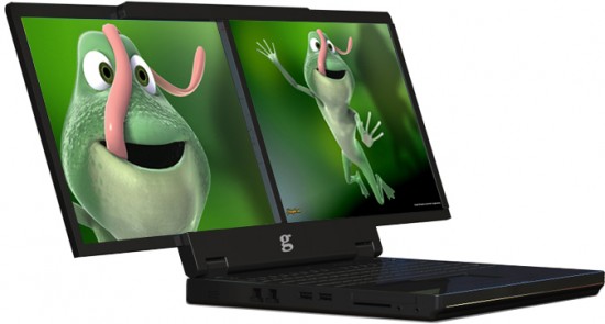 Laptop da gScreen com dois displays