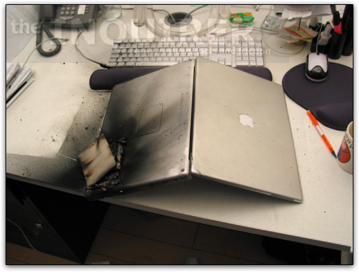 Explosão de PowerBook G4