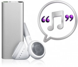 VoiceOver do novo iPod shuffle 3G
