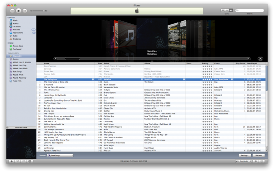 iTunes DJ no iTunes 8.1