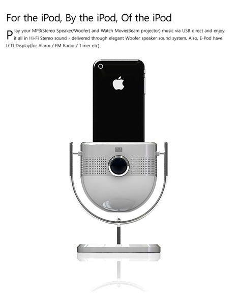 E-Pod, dock para iPod