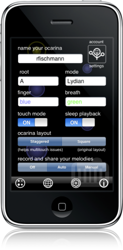 Ocarina 1.3 para iPhones e iPods touch