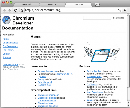 Google Chrome no Mac OS X