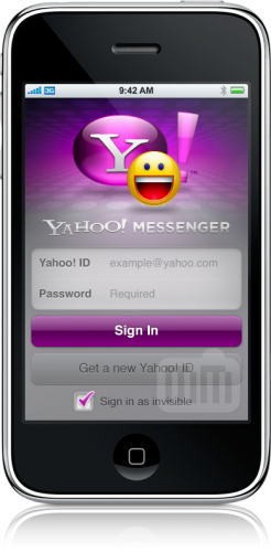 Yahoo! Messenger no iPhone