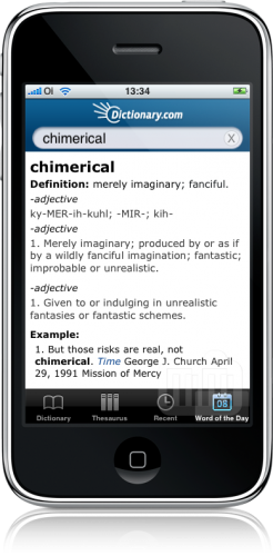 Dictionary.com no iPhone
