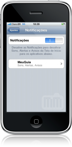 Push notifications in iPhone OS 3.0