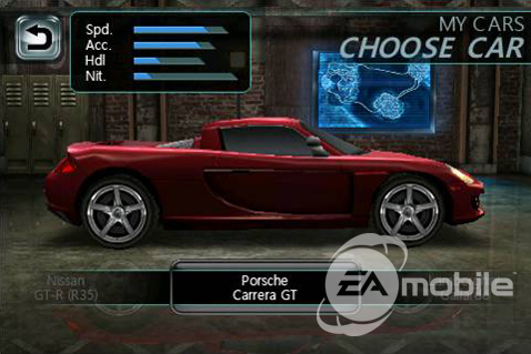 Need for Speed Undercover para iPhone