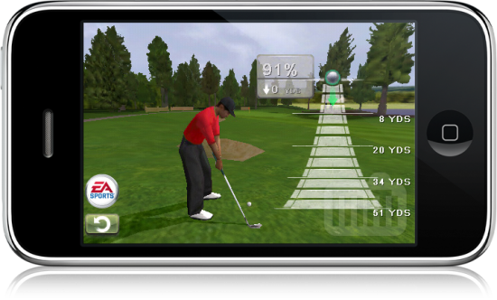 Tiger Woods PGA TOUR no iPhone