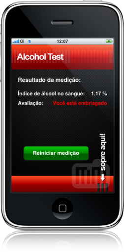 AlcoholTest no iPhone