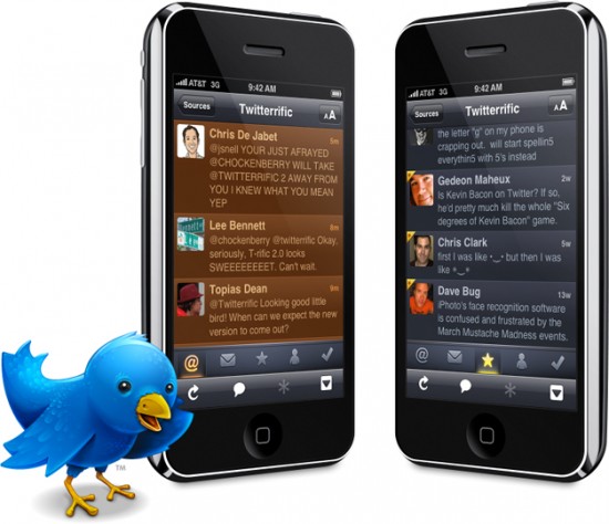 Twitterrific 2.0 para iPhone