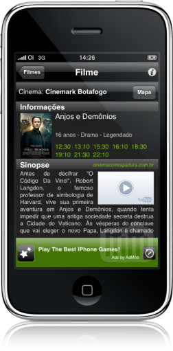 Cine Mobits no iPhone