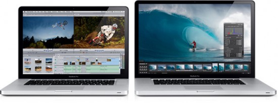 MacBooks Pro de 15 e 17 polegadas