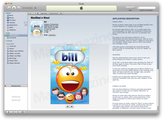 Bill na App Store