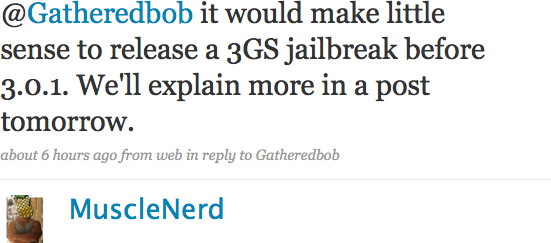 Jailbreak no iPhone 3GS por GeoHot