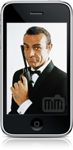iPhone James Bond