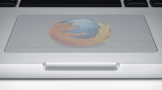Trackpad do Firefox