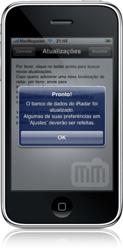 iRadar Brasil 2.0 no iPhone