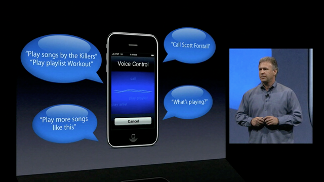 Voice Control na WWDC 09