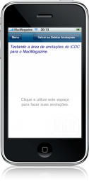 iCDC no iPhone