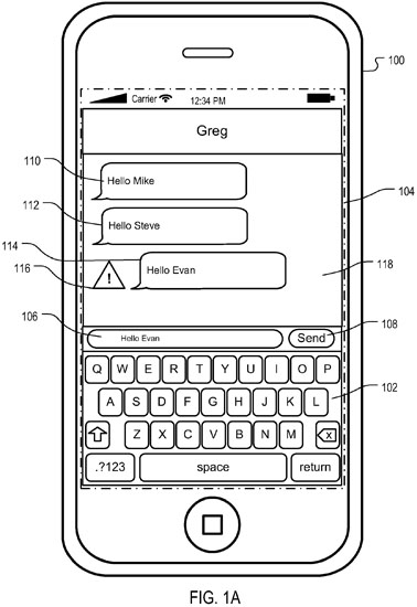 Patente da Apple para o iPhone