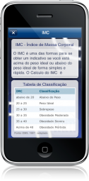 Peso Ideal no iPhone
