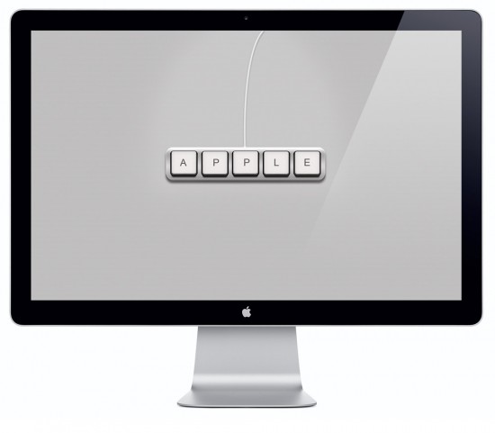 Wallpapper Apple Mini Keyboard