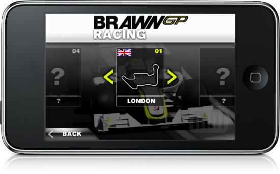 Brawn GP Racing no iPhone