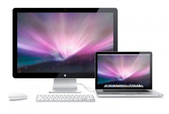 MacBook Pro e LED Cinema Display