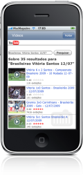 Brasileirão 2009 Live no iPhone