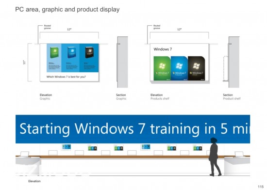 Slide sobre a Microsoft Store