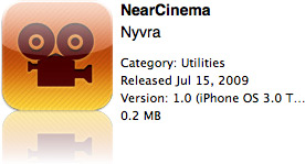 NearCinema na App Store
