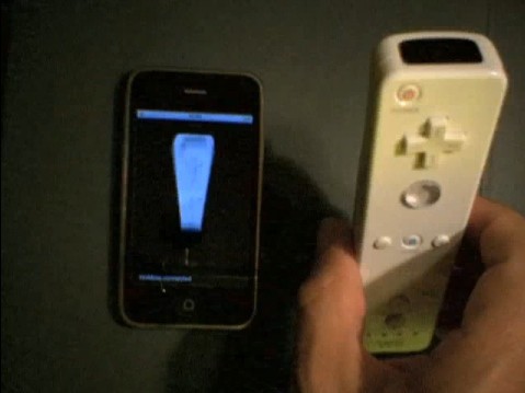 Wiimote para controlar o iPhone