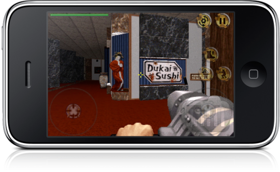 Duke Nukem 3D no iPhone