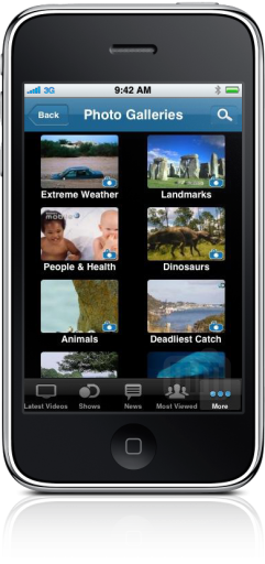 Discovery Channel no iPhone