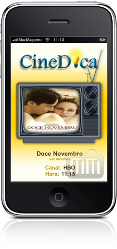 CineDica - TV no iPhone
