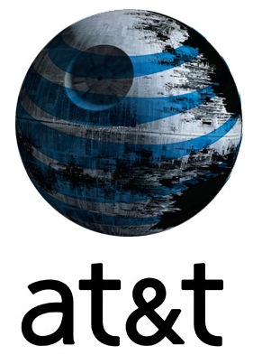 AT&T como a Estrela da Morte