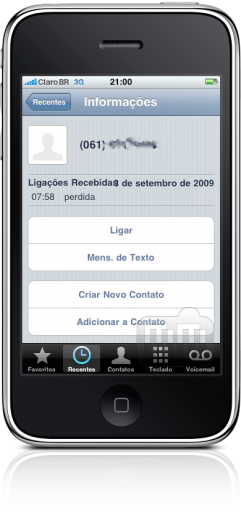 iPhone FAIL strings português