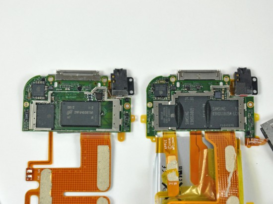 iPod touch dissecado