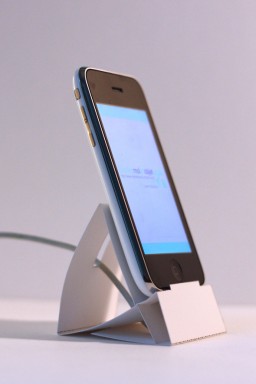 Dock de papel para o iPhone