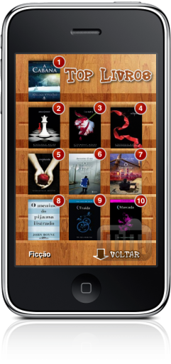 Top Livros 3.0 no iPhone
