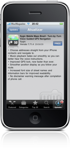 Sygic Mobile Maps Brazil 7.71.4 para iPhone