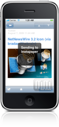 NetNewsWire 2.0 no iPhone
