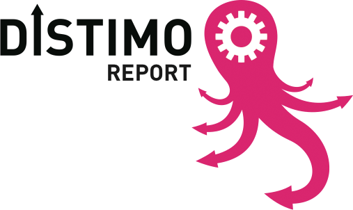 Logo do Distimo Report