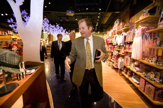 Jim Fielding, presidente mundial das Disney Stores