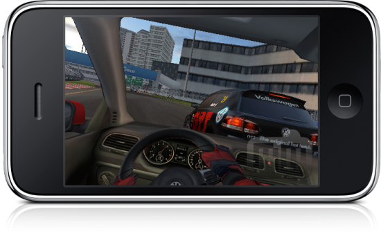 Real Racing GTI no iPhone